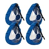 4STK CPAP Maske,Komfortabel CPAP Kissen Beatmungsmaske Erste Hilfe Maskenfutter mit Wiederverwendbaren Maskenfuttern,für F20- und F10-Masken,Geeignet für Vollsichtsmaskenfuttern mit CPAP-Zubehör