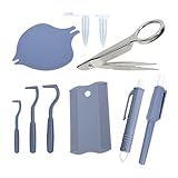 Générique Zecken-Entfernungswerkzeug, Floh-Extraktionsset für Haustiere | Set gegen Flöhe und Zecken, präzise und weich, für Innen, Außen und Mehrtier-Flöhe