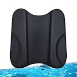 Pull-Kick Schwimmbrett, Schwimmtraining Hilfe, Trainingsgerät Trainingstool Pullkick Schwimmbrett Pullbuoy Optimierung Der Technik Und Wasserlage Beim Schwimmtraining, 30 X 27,5 X 4,5cm, Schwarz