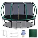 SAIBERTAN Trampolin Outdoor Ø 244/305/366cm |...