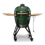 Kamado BONO Green Egg BBQ-Grill, Ø 55cm Kamado...