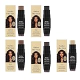 Temporäre Grauabdeckung, Korrektur grauer Haarwurzeln, Haaransatz-Füllstift-Stift, Haarfarbe für graues Haar, Langanhaltender Farbstift zur Haarabdeckung bei Frauen für Erwachsene (5PC)