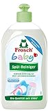 Frosch Baby Spül-Reiniger, sensitives Spülmittel für Babyflaschen & Sauger, hypoallergen, für Allergiker geeignet, 500 ml