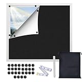 Magnetisch Dachfenster Verdunkelung, 300 x 145 cm Rollos...