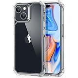 ESR Air Armor Clear Case (HaloLock), kompatibel mit iPhone 15, transparent