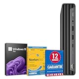 HP ProDesk 600 G6 PC Computer Intel Core i5-10500T@ bis zu 3,8 GHz 16 GB 256 GB SSD mit Windows 11 Pro & GRATIS Bluetooth, WLAN & Antiviren-Software inkl. 12 Monate Garantie (Generalüberholt)