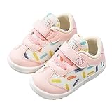 Will Schuh und Winter Baby Mädchen Kinderschuhe Sportschuhe flachen Boden rutschfeste rutschfeste atmungsaktive weiche Schuhe Schicke Herren Schuhe (Pink, 22 Infant)