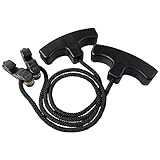 THREE ARCHERS Spannhilfe für Armbrüste, T Griff Armbrustspannhilfe, Seilspannhilfe, Bogenschießzubehör, Spannseilgerät, Beidhändig