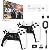 ASTEKID Retro Konsole HDMI für TV, 2025 Upgrade Spielkonsole mit 2 Wireless Controllern, Plug & Play Game Stick, 20000+ Retro Spielen, Mini TV Konsole, Geschenk für Familie und Freunde (C1)