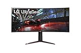 LG 38GN950-B 95,25 cm (37,5 Zoll) Curved UWQHD UltraGear Gaming Monitor (UltraWide, Nano IPS-Panel mit 1ms (GtG), 160 Hz), schwarz