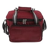 Mobestech Isolierte Lunch und Kühltasche 15l mit Schultergurt Großes Fassungsvermögen für Damen Herren Büro Picknick und Freizeit 31 X 23 X 22 Cm