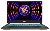 MSI Cyborg 15 Gaming Laptop, 15,6' Full HD 144Hz, Intel Core i7-13620H, NVIDIA GeForce RTX 4060, 16GB DDR5, 512GB SSD, Windows 11 Home, QWERTZ Tastatur, A13VF-862, Schwarz/transparent