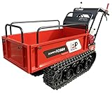 Modell 2022 - POWERPAC RD560 mit Pritsche oder Schüttmulde wählbar - RAUPENTRANSPORTER RAUPENDUMPER DUMPER MINIDUMPER KETTENDUMPER (Pritsche)