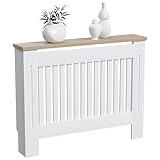 Vida Designs Arlington Heizkörperabdeckung, weiß, moderner...