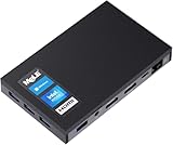 MeLE Quieter2D Mini-PC ohne Lüfter - Win11 Home, Celeron N4000, 4 GB RAM, 128 GB Speicher, M.2 SSD Unterstützung, Dual 4K HDMI, Gigabit Ethernet - Kleiner Desktop für Linux Ubuntu IoT