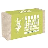 Savon Le Naturel Extra Pur de Marseille, fest, Geißblatt, 100 g