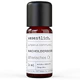 Wacholderbeerenöl - reines ätherisches Öl von wesentlich. - 100% naturrein aus der Glasflasche (10ml)