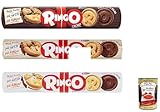 Italian Gourmet Ringo Doppelkekse Mix 3 Sorten Vanille Kakao Haselnuss 12x165 g Gefüllte Kekse Ohne Palmöl Italienische Süßwaren Vorratspackung Snack Familie + Italian Gourmet Polpa