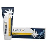 Restaxil® CBD Gel - mit reinem CBD angereichertes, kühlendes Gel – enthaltenes Menthol unterstützt beanspruchte Muskelpartien - 120 ml