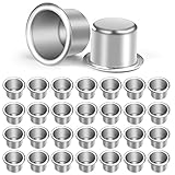 AOMIG Kerzenhalter für Stabkerzen, 30 Stück Metall Klein,...