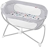 Fisher-Price GVG95 - 3-in-1 Zusammenklappbares Beistellbettchen – Tragbare Wiege, Reisebett für Neugeborene und Säuglinge