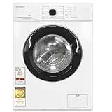 Exquisit Waschmaschine | 6 kg Nennkapazität, 1000 U/Min, Energieklasse A, 76 dB(A), 85 x 60 x 44 cm | 16 Programme, Eco 40-60, Kurzprogramm, manuelle Temperaturwahl, Aquastop | WA56110-020A weiss