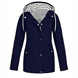 WAEKQIANG Damen Herbst Und Winter Outdoor Bergsteigen Kleidung wasserdichte Mode Jacke Einfarbige Jacke