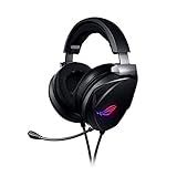 ASUS ROG Theta 7.1 USB-C Gaming Headset (7.1 Surround Sound, KI-Geräuschunterdrückung, PC, PS4, Nintendo Switch, Aura RGB), Schwarz