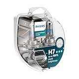 Philips X-tremeVision Pro150 H7 Halogen Scheinwerferlampe +150%, Doppelset, 569428, Twin box, Gelb