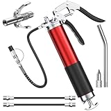 Fantictas 8tlg Fettpresse Set,8000 PSI Hochleistungs Fettpresse mit Pistolengriff und Schnellverschlusskupplung,14oz Ladung,verstärkter Verbinder