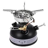 Jemora Tragbarer Outdoor-Camping-Mini-Benzinkocher, flüssiger Brennstoff, Diesel, Ölkocher