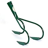 Handgrubber Gartenhacke Grubber Kultivatur Bodenlüfter Hacke Handpflug 3 Schar 150 mm breit K_31