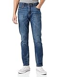 Lee Herren Straight Fit XM Extreme Motion Jeans, Blauer Maddox, 34W / 32L