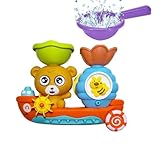 Badespielzeug Ab 3 Jahre, Badespielzeug, Wasserspielzeug Kinder, Badewanne Spielzeug Kinder, Bär Und Bee, Wasser Spielzeug Kinder Geschenk Mädchen Junge