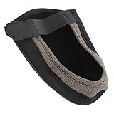 HONITANO Überschuhe Mountainbike rutschfest Winddicht Atmungsaktiv mit Fersenriemen für Kalte Outdoor Fahrradfahrten Schwarzm 39 42