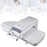 ZenSeFarin Dampfpresse,Automatische Dampfbügelmaschine,Robuste Bügelpresse Mit Großem Wassertank,Plattenmaße: 800 * 310mm/650 X 240 Mm,Für Bettwäsche,Kissenbezüge Und Handtücher 1800W-withoutbracket