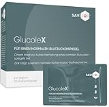 Savixor GlucoleX Vitamin Pulver 20 x 5 g - Mit Belinal(Silbertannenextrakt) 150 mg - Reich an Vitamin C, E, D3, B6, B12, Selen, Magnesium, Folsäure und Zink