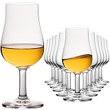 IMPERIAL Nosing Glas 12er Set – Tastingglas für Whisky & Brandy – 120ml Crystalline Glas Whiskeyglas Spülmaschinenfest