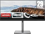 Lenovo L29w-30 | 29' UWFHD Monitor | 2560x1080 | 90Hz | 300 nits | 4ms Reaktionszeit | HDMI | DisplayPort | AMD FreeSync | höhenverstellbar | schwarz