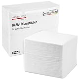Holzpflegetuch HABiol Ölsaugtuch Reinigungstücher 24 Stück Multisoft Putztuch 32x34 cm zum Reinigen und Auftragen von Holzöl