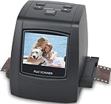 Digital Film Scanner, Eigenständiger Diascanner und Negativscanner Konvertiert Negative und Filmdias von 35mm, 126, 110, Super 8 und 8mm in JPEG-Bilder, 2,4' LCD-Display