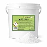 Waschsoda - 5kg Pulver - calciniertes Soda, reine Soda,...