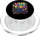 VHS Kids 90er 90s Outfit Mottoparty Retro Deko Accessoires PopSockets PopGrip für MagSafe