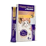 Happy Snack by FELIWAY, Huhn Geschmack, leckerer, beruhigender Leckerbissen, 6 cremige Snacksticks - Hilft Katzen, Sich enspannter zu fühlen, Entspannung zum Snacken