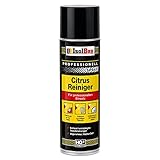 Isolbau Citrus Reiniger Spray 1 x 500 ml - Professionelles Reinigungsspray für Industrie, Werkstatt & Heimwerk - Entfernt Klebereste, Öle & Fette