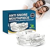 Anti-Schnarchen Mundschutz mit 2 Größen C-Form Mundöffner,Anti Schnarch Schiene Schnarchschiene,Waschbar & Wiederverwendbar Schnarchschiene,Mundschutz Zum Zähneknirschen