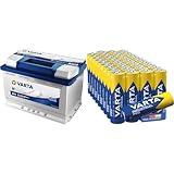 Varta mercury oxide & Batterien AA, Industrial Pro, Alkaline Batterie, 1,5V, Vorratspack in umweltschonender Verpackung, Made in Germany [Exklusiv bei Amazon] 40 Stück