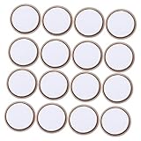 Uonlytech 20st Skid-Pads Schlagkleber Segelflugstühle Stuhlbein-bodenschoner Runder Möbelbeweger Füße Für Teppichmöbel Schrankregalstifte Tür Stoßleiste Runder Teppich Plastik Light Grey