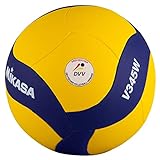 Mikasa Volleyball V345W, blau, 5