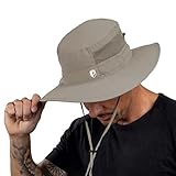 ALPIN LOACKER Outdoor Sonnenhut mit UV Schutz I Premium Wanderhut für Outdoor und Bergsport aus recycelten Materialien I Outdoor Hut Herren & Damen, Beige